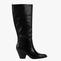 APOLOGY - Bota Mujer Cuero Negro