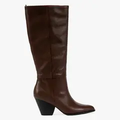 APOLOGY - Bota Mujer Cuero Café