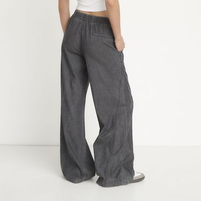 Imagen 2 del producto Pantalón Wide Leg Tiro Medio Mujer