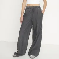 Pantalón Wide Leg Tiro Medio Mujer