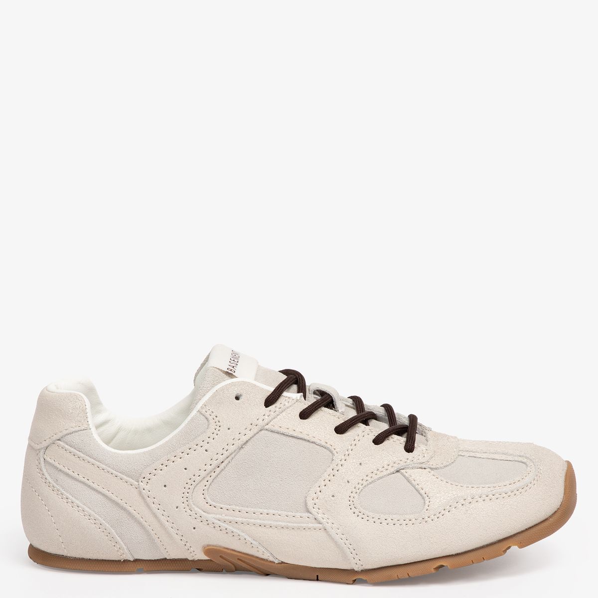 BASEMENT - Zapatilla Urbana Mujer Cuero Blanco Basement