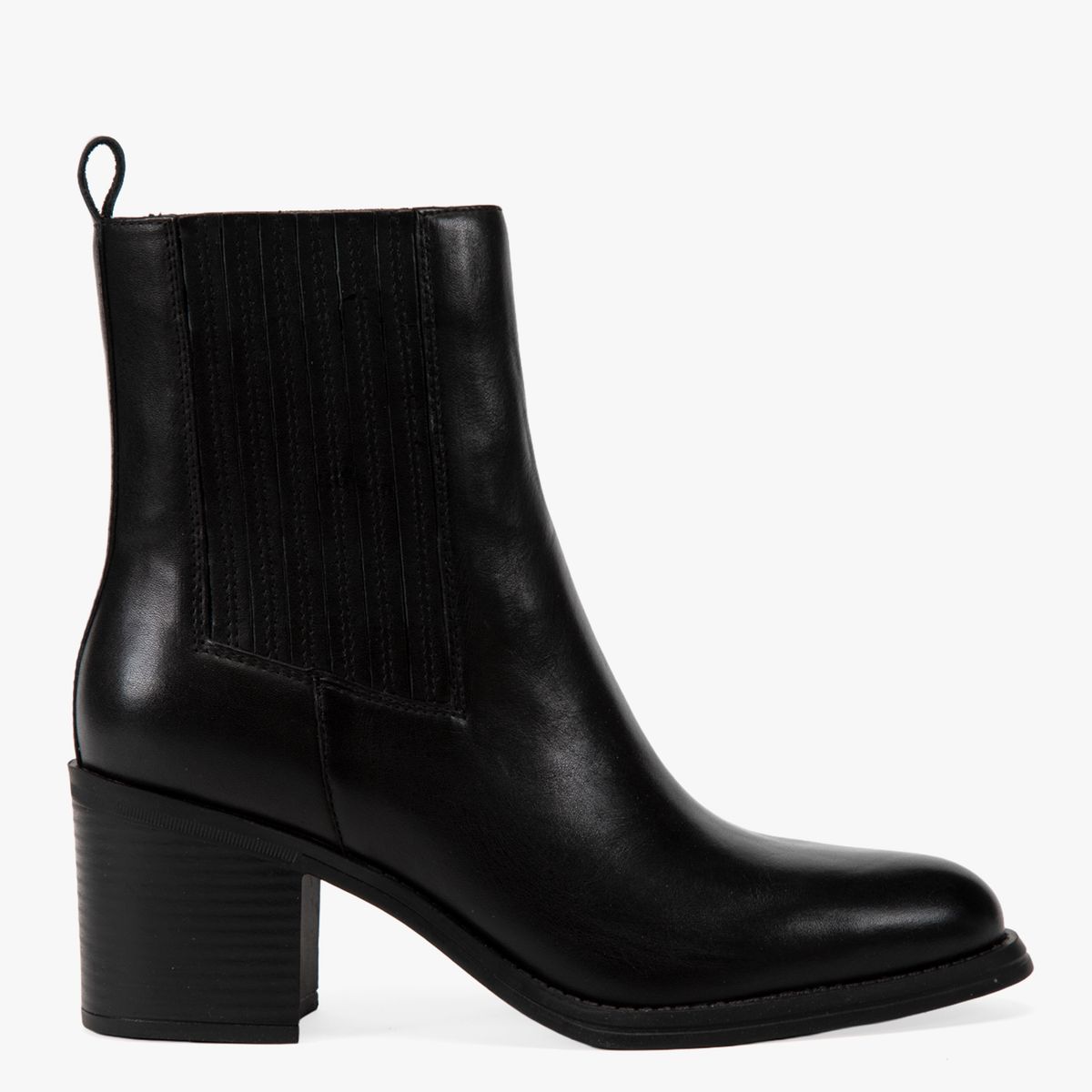 APOLOGY - Botin Mujer Cuero Negro Apology