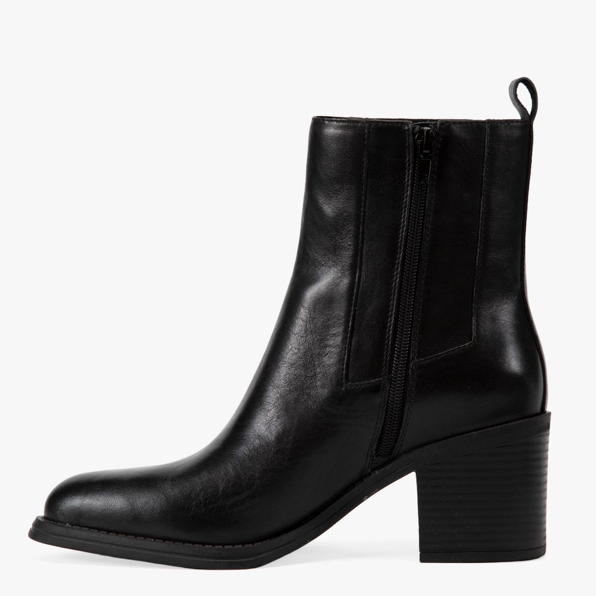 APOLOGY - Botin Mujer Cuero Negro Apology