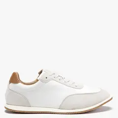 APOLOGY - Lorena Zapatilla Urbana Mujer Cuero Blanco