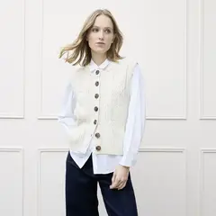 BASEMENT - Chaleco Combinado Mujer