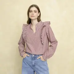 UNIVERSITY CLUB - Blusa Algodón Mujer