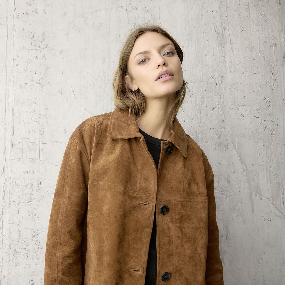 AMERICANINO - Chaqueta Mujer 100% Cuero Americanino