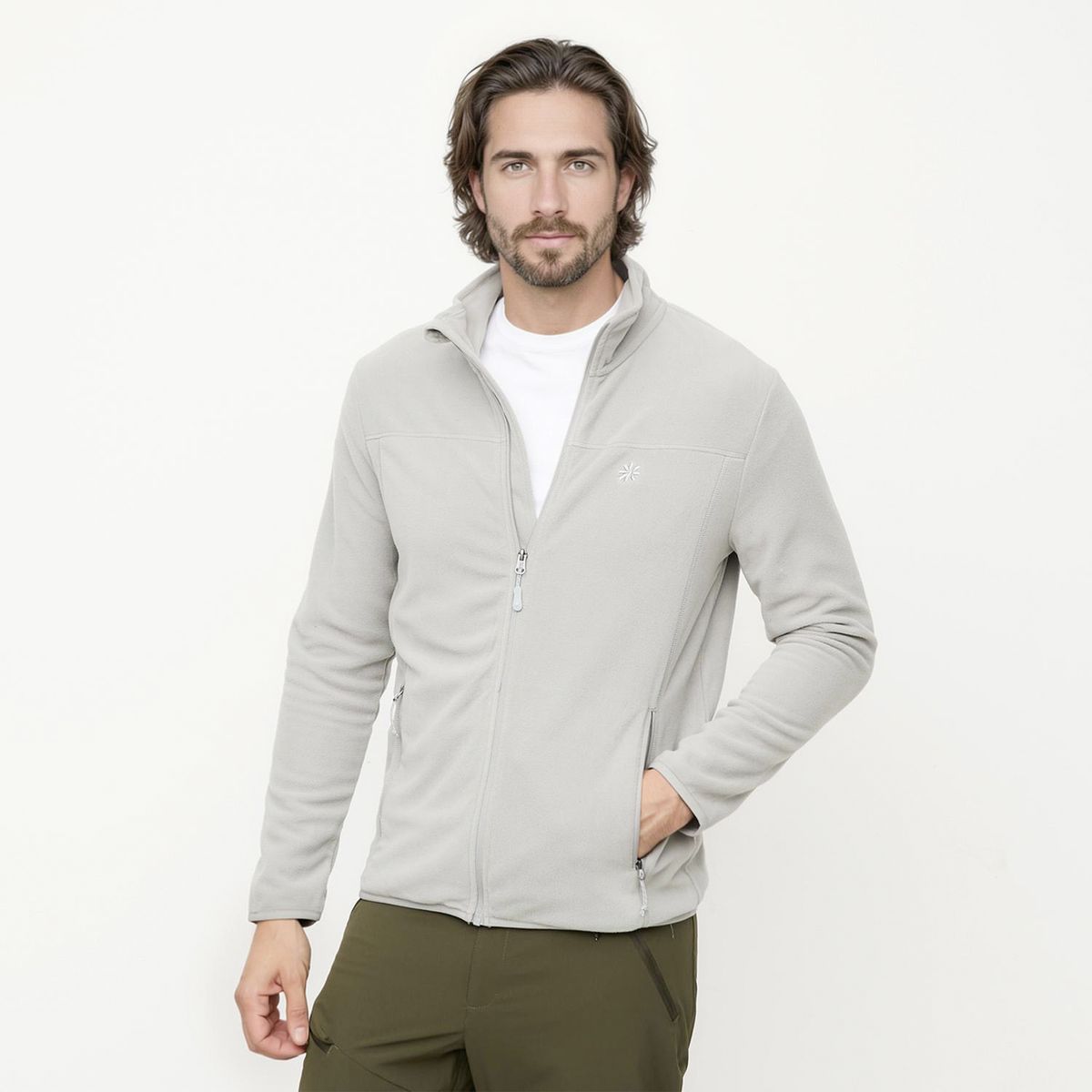 MOUNTAIN GEAR - Polar Deportivo Hombre Mountain Gear Manga Larga