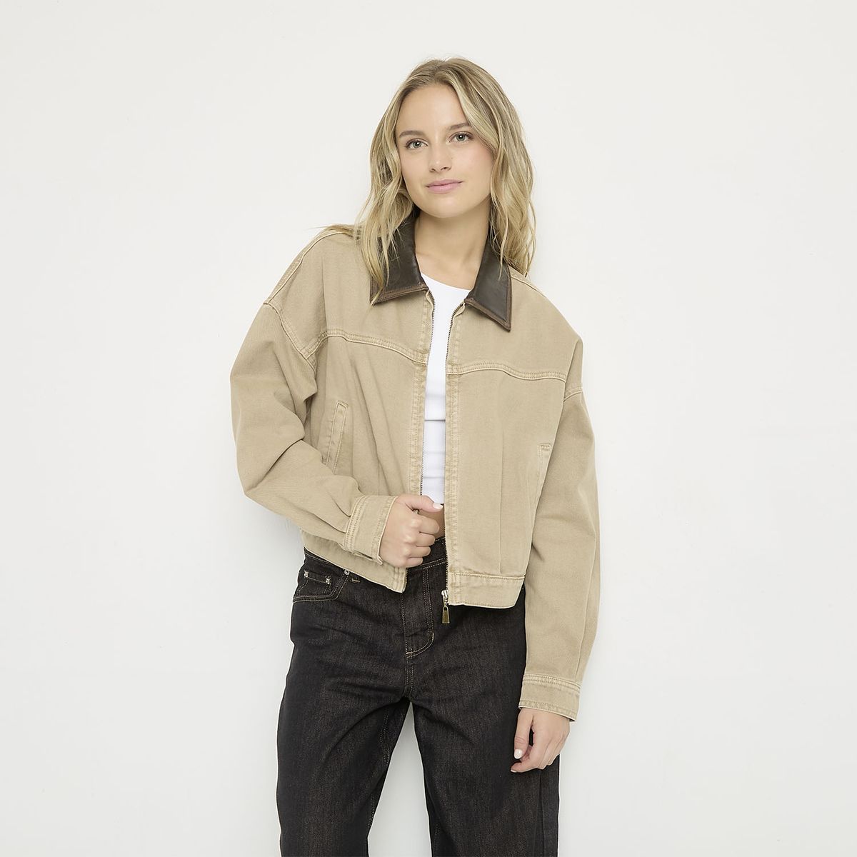 SYBILLA - Chaqueta Denim Mujer Sybilla