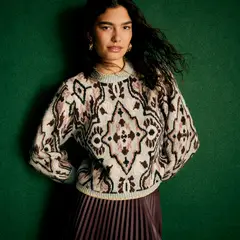 BASEMENT - Sweater Jacquard Mujer