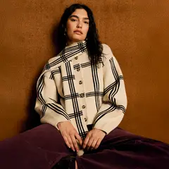 BASEMENT - Chaleco Jacquard Mujer