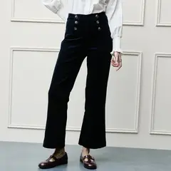 BASEMENT - Pantalón Tiro Alto Mujer