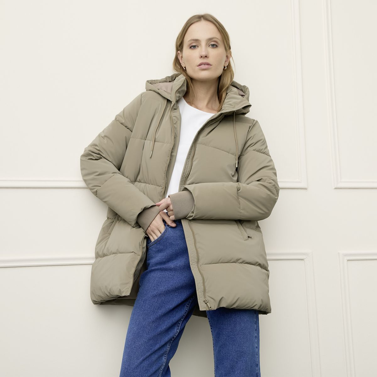 BASEMENT - Parka Mujer Basement
