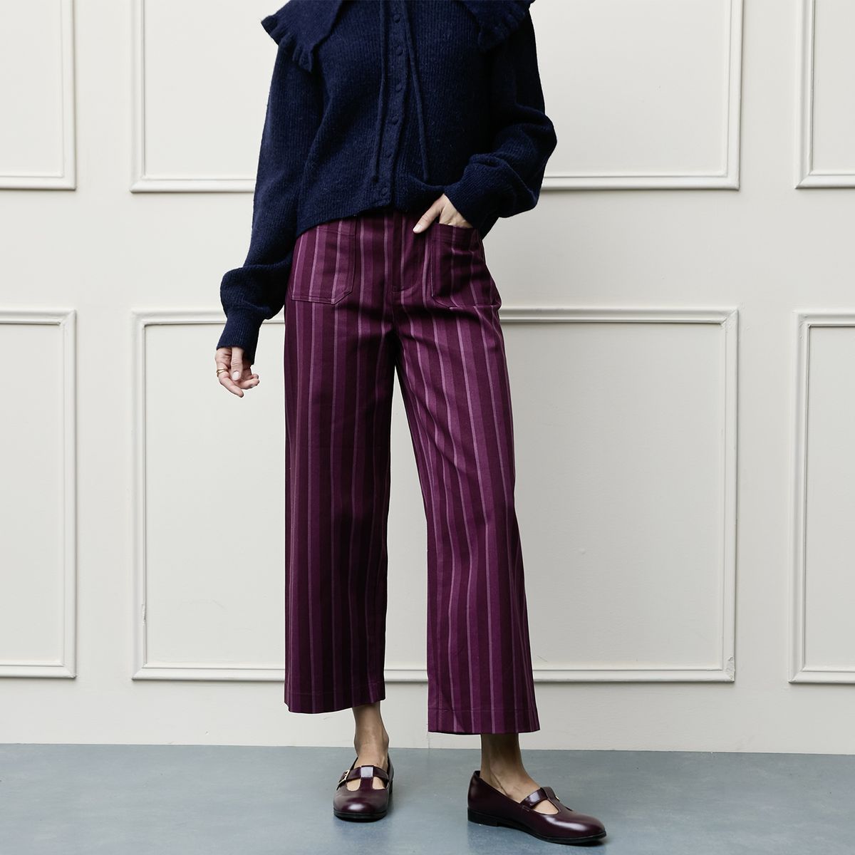 BASEMENT - Pantalón Tiro Alto Mujer Basement