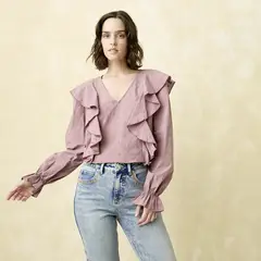 UNIVERSITY CLUB - Blusa Algodón Mujer