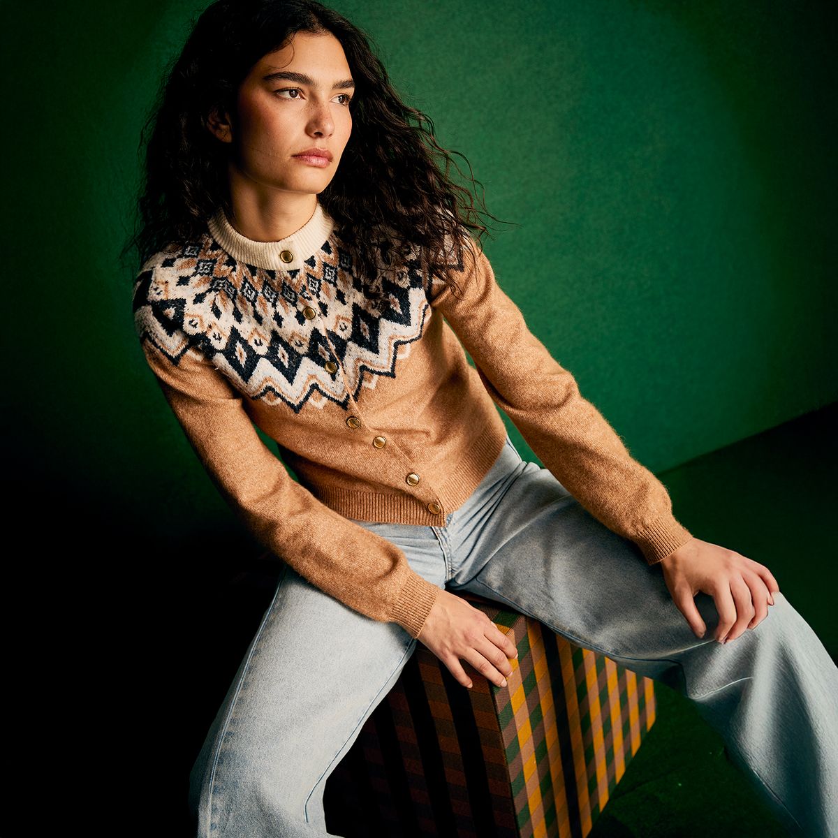 UNIVERSITY CLUB - Chaleco Jacquard Mujer University Club