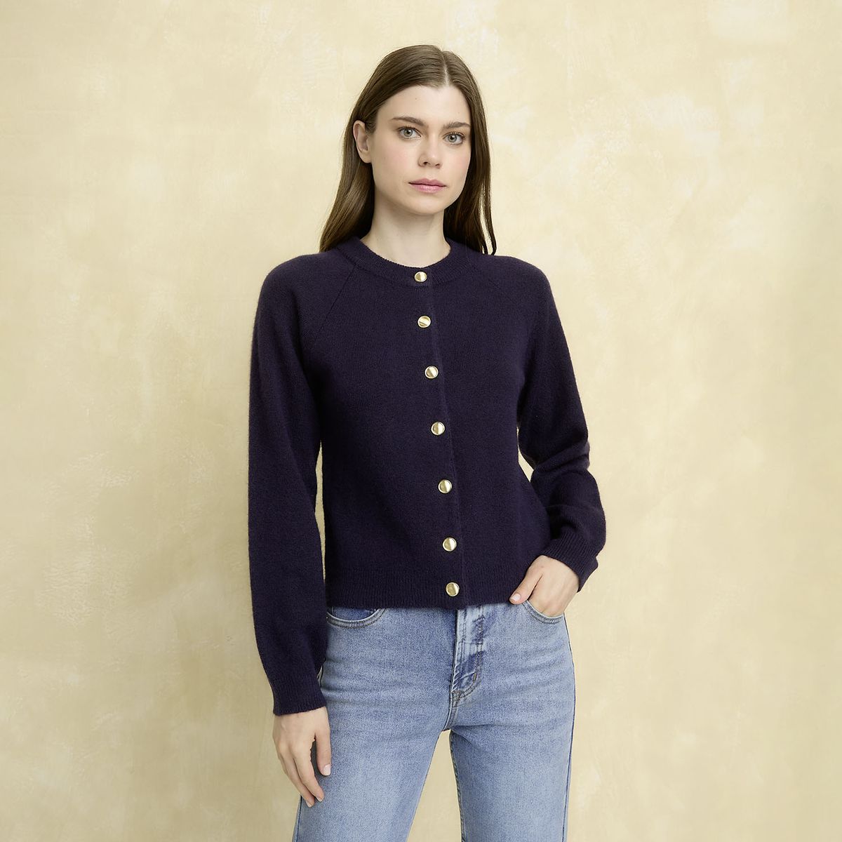 UNIVERSITY CLUB - Chaleco Jacquard Mujer University Club