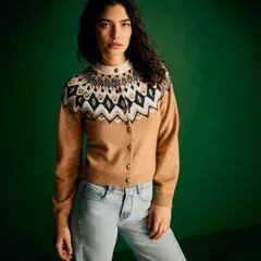 UNIVERSITY CLUB - Chaleco Jacquard Mujer