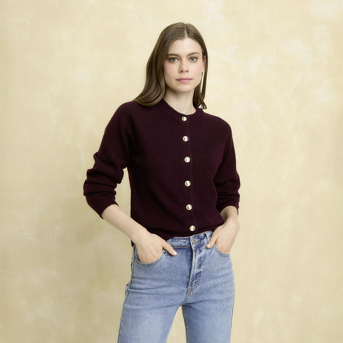 UNIVERSITY CLUB - Chaleco Jacquard Mujer University Club
