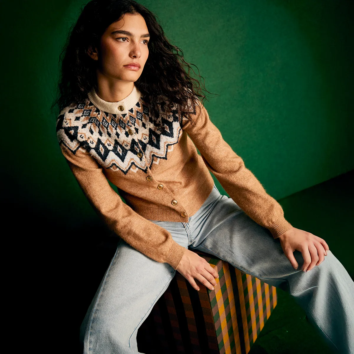 UNIVERSITY CLUB - Chaleco Jacquard Mujer University Club
