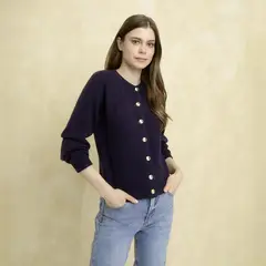 UNIVERSITY CLUB - Chaleco Jacquard Mujer