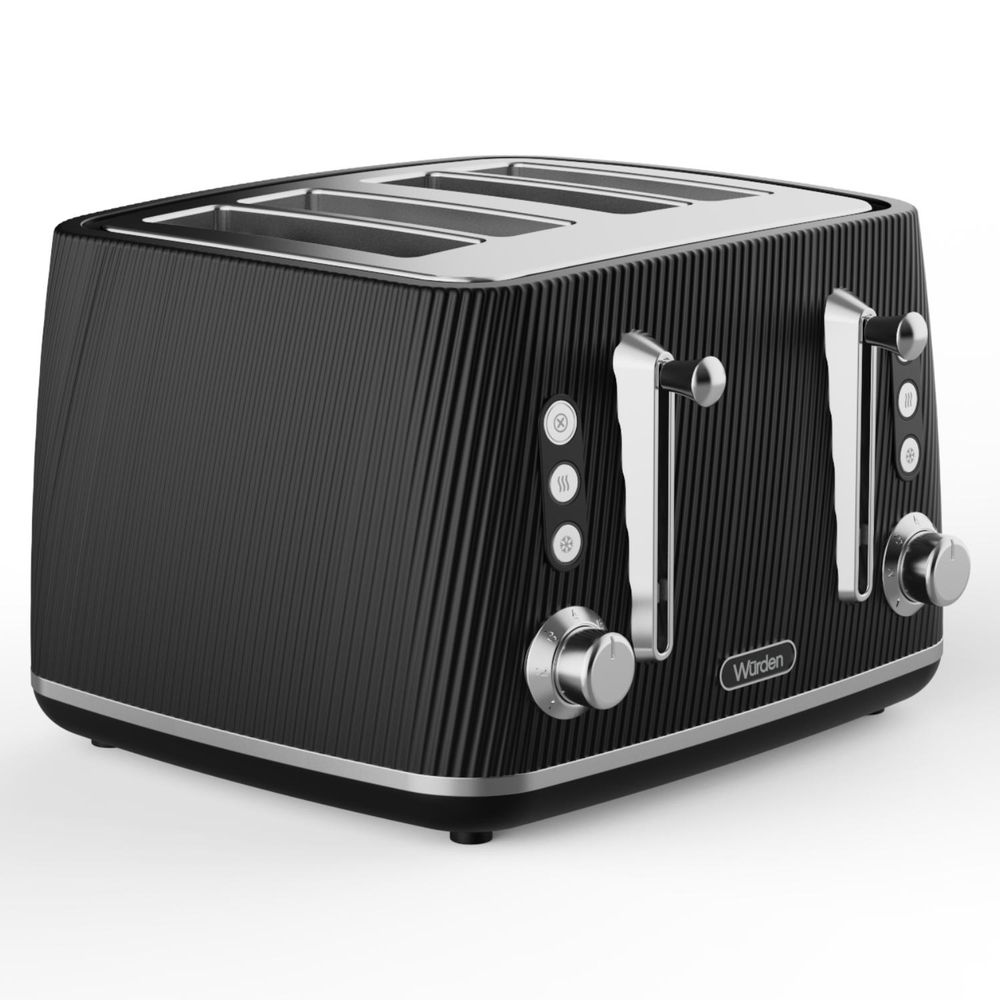 Wurden WBT-BROT4 4 Rebanadas Negro, foto 4