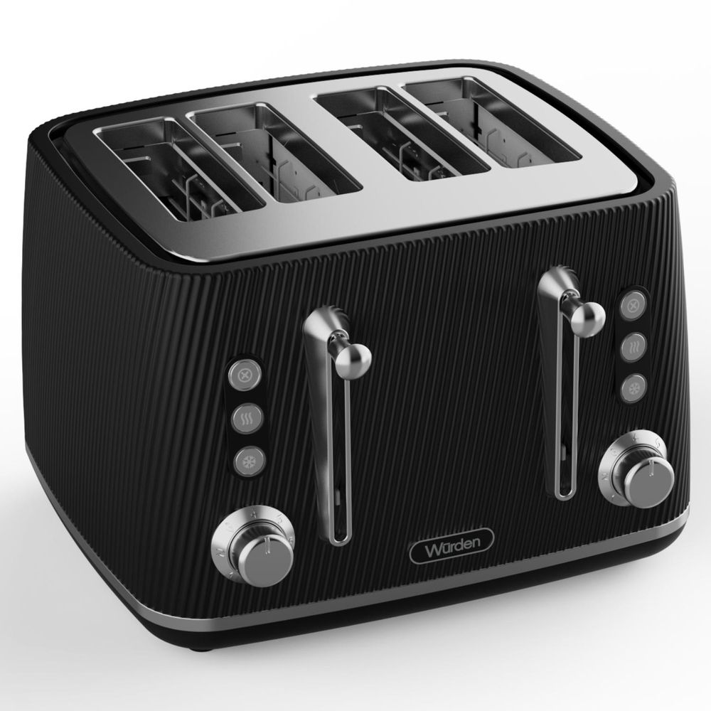 Wurden WBT-BROT4 4 Rebanadas Negro, foto 5