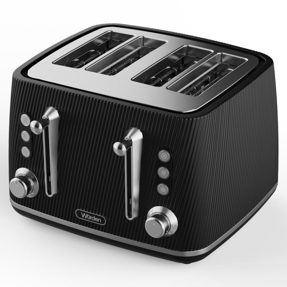 Wurden WBT-BROT4 4 Rebanadas Negro, foto 6