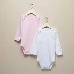 YAMP - Pack De 2 Bodys Bebé 100% Algodón Peruano