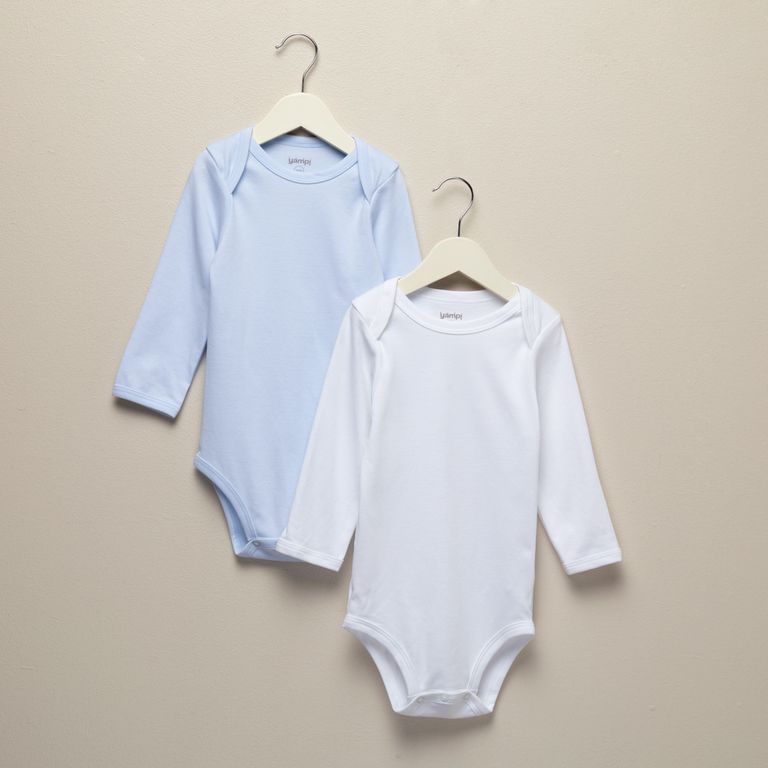 Pack De 2 Bodys Bebé 100% Algodón Peruano