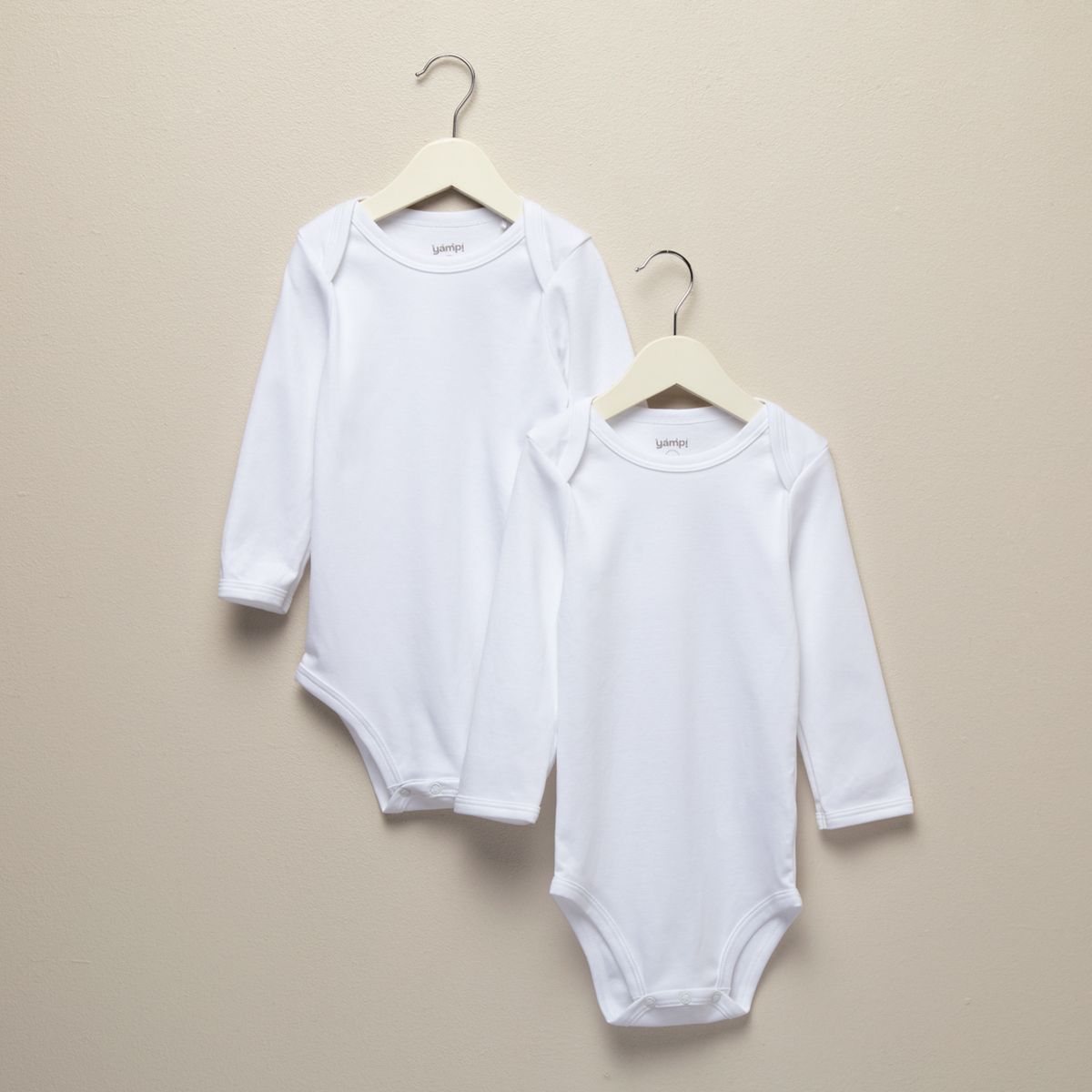YAMP - Pack De 2 Bodys Bebé Yamp 100% Algodón Peruano