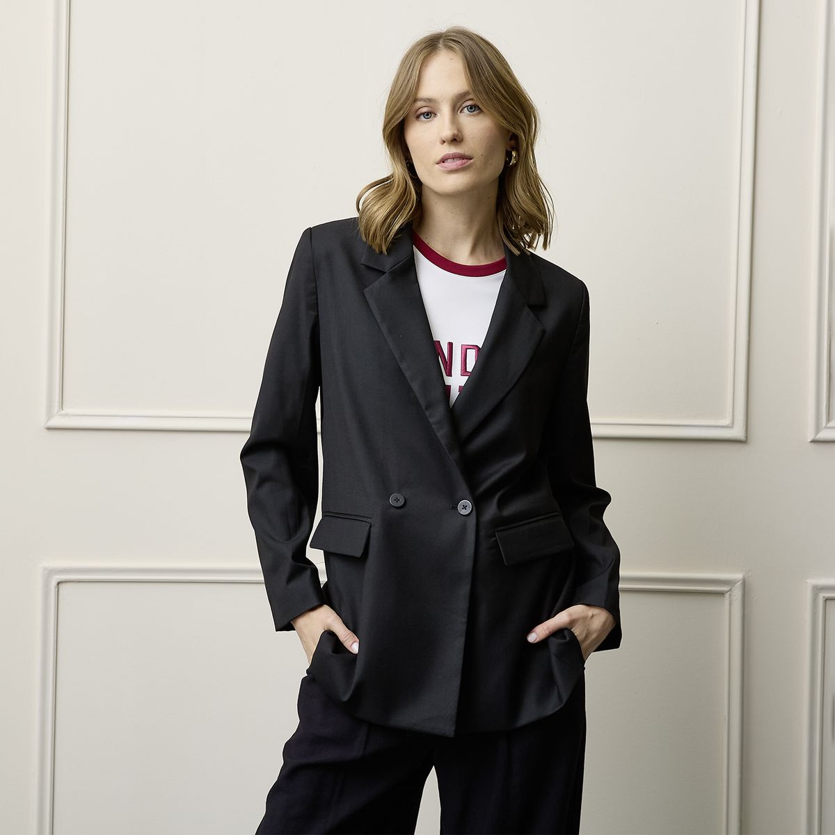 BASEMENT - Blazer Mujer Basement