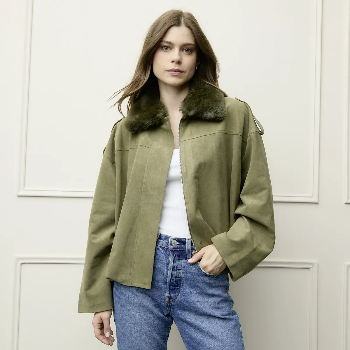 BASEMENT - Chaqueta Mujer Basement