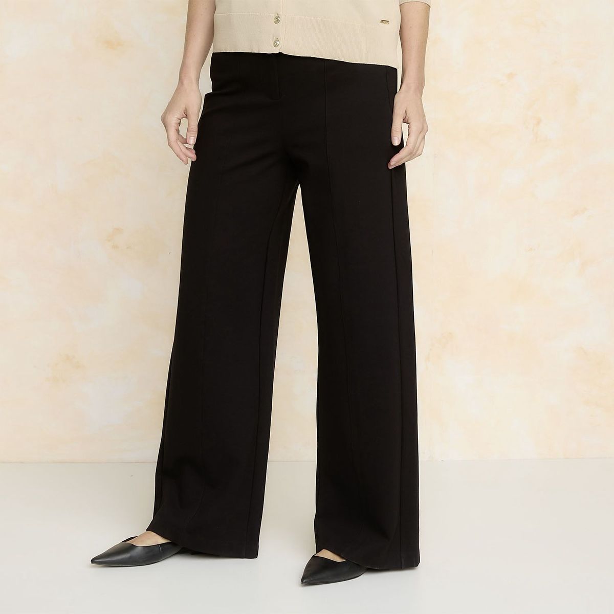 S COCCI - Pantalón Regular Tiro Alto Mujer S.Cocci