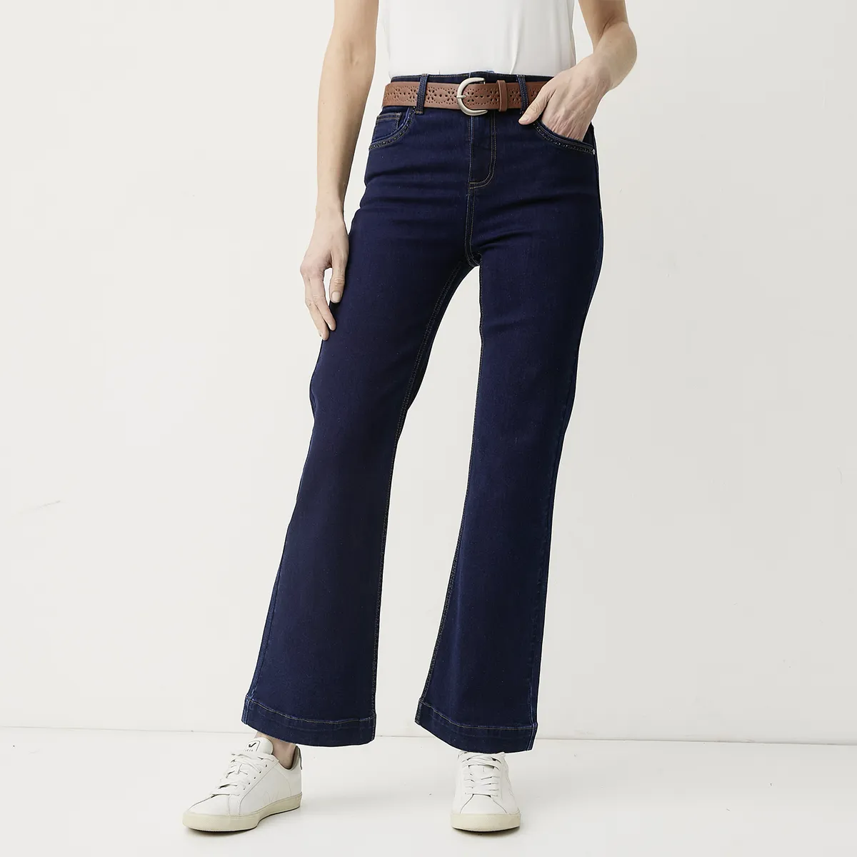 NEWPORT - Jeans Flare Mujer Newport