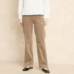 ELLE - Pantalón Straight Tiro Alto Mujer