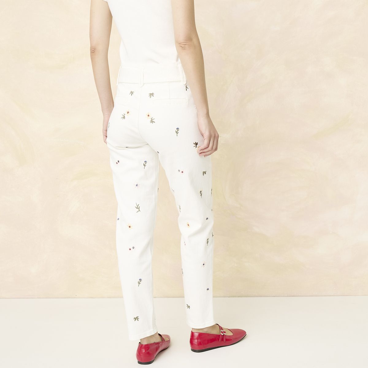 ELLE - Jeans Straight Mujer Elle