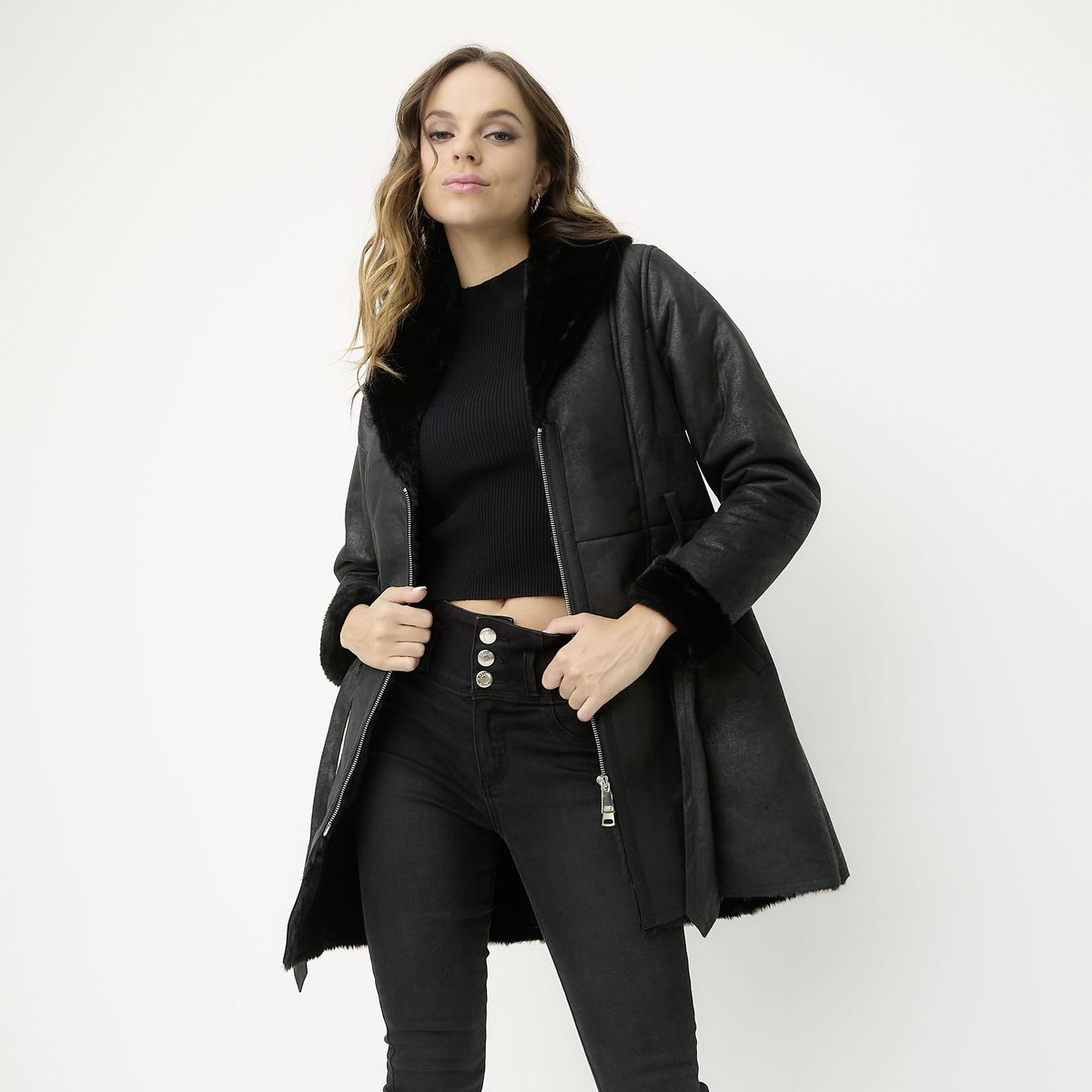 MOSSIMO - Chaqueta Mujer Americanino