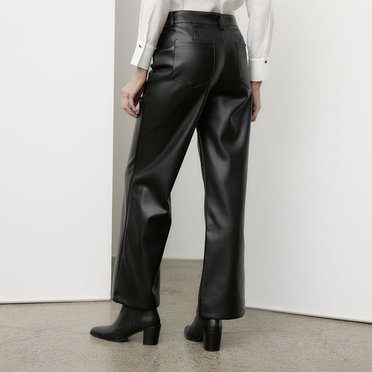 APOLOGY - Pantalón Regular Tiro Alto Mujer Apology