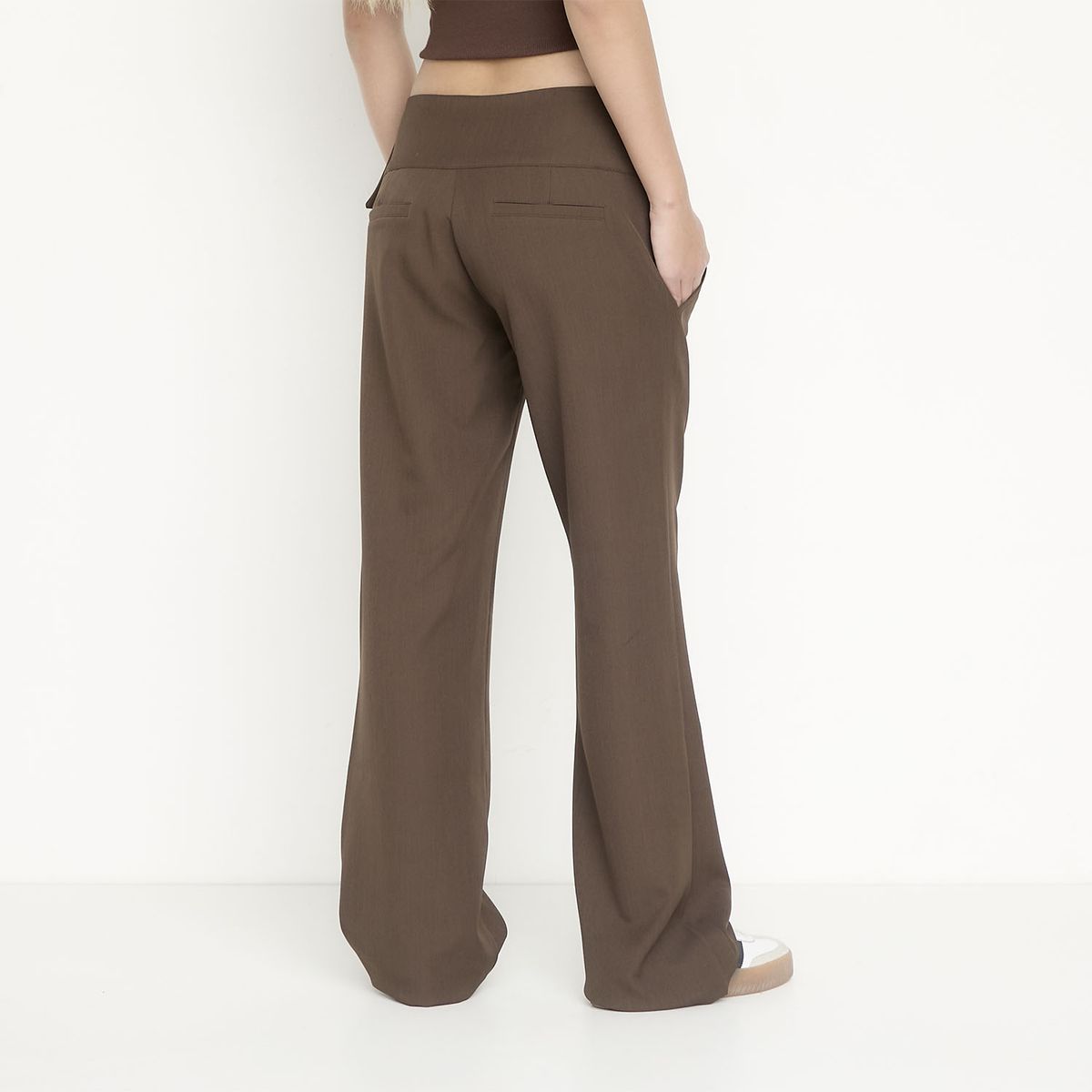 SYBILLA - Pantalón  Tiro Medio Mujer Sybilla