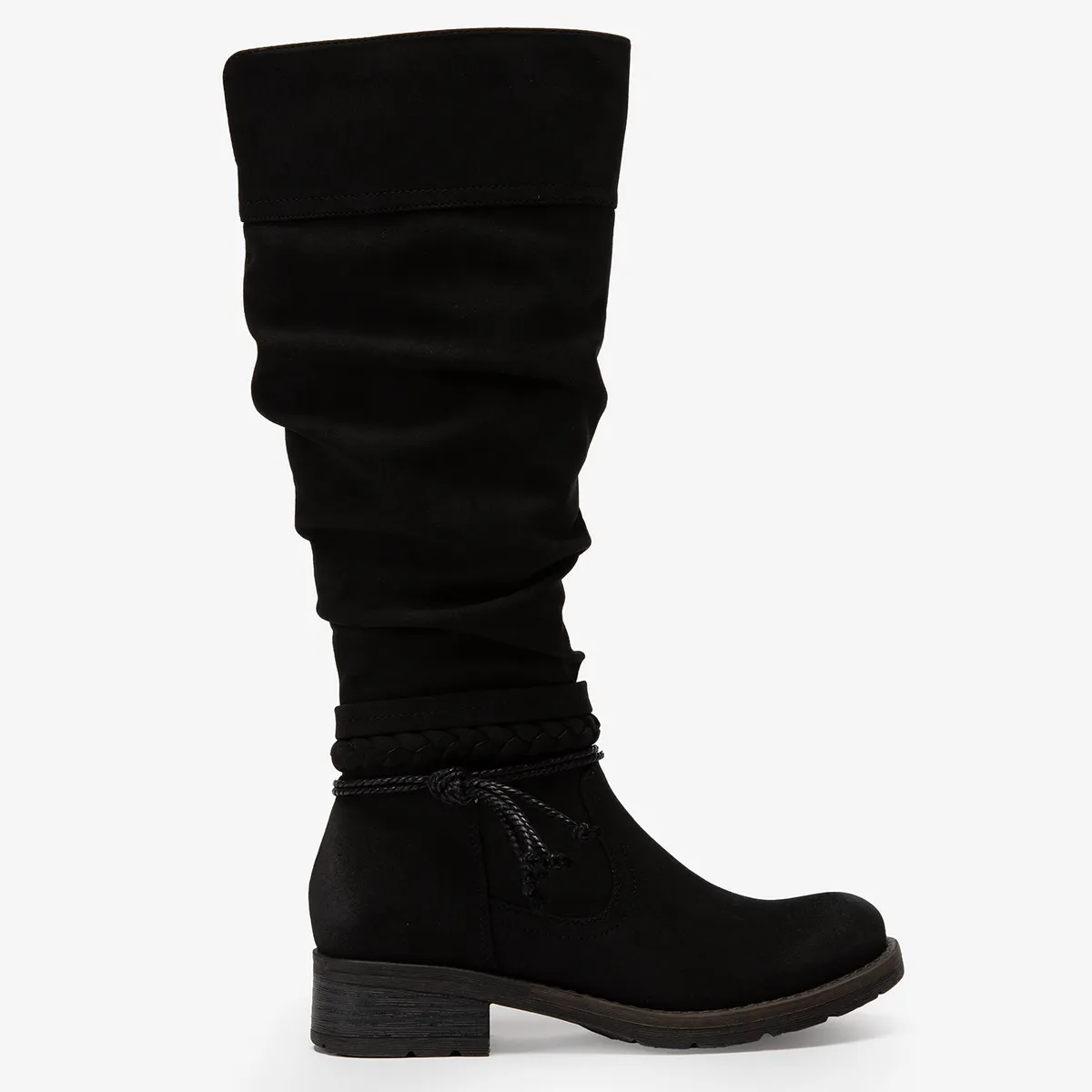 UNIVERSITY CLUB - Bota Mujer Negro University Club