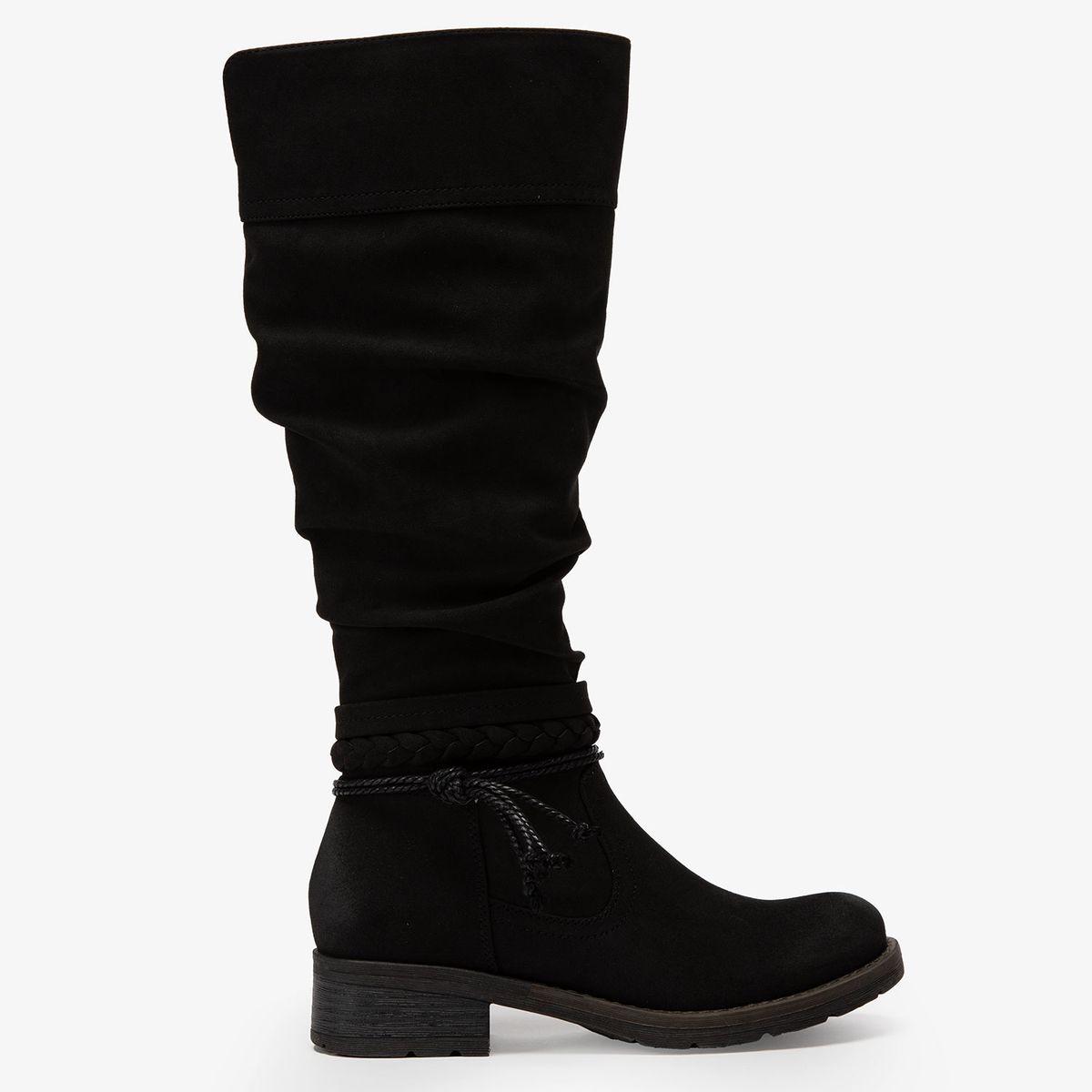 UNIVERSITY CLUB - Bota Mujer Negro University Club