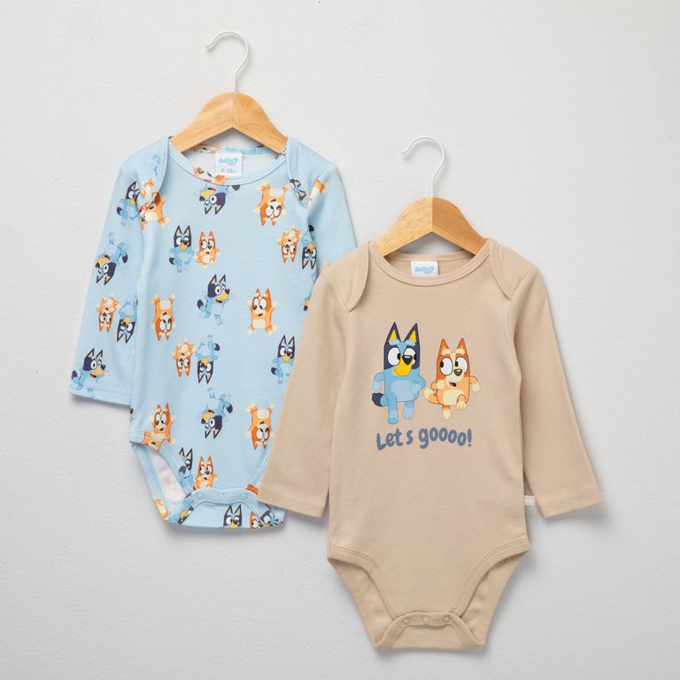 BLUEY Pack De 2 Body Bebe
