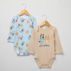 BLUEY - Pack Body Bebé Niño Algodón