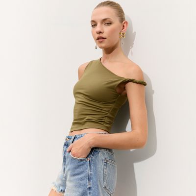 Imagen 2 del producto Top Off Shoulder Mujer