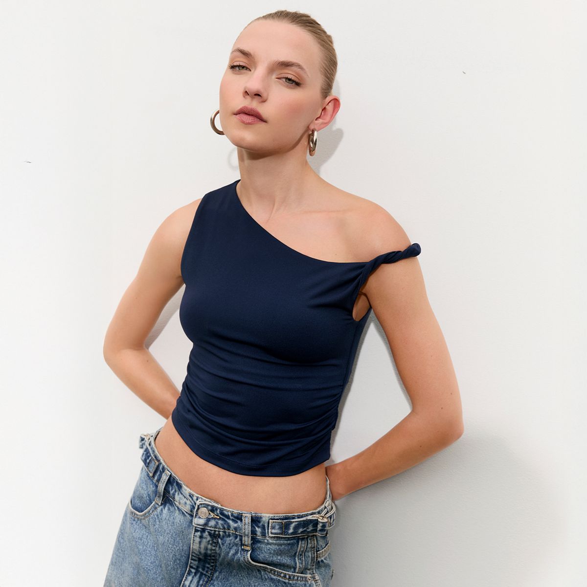 SYBILLA - Top Off Shoulder Mujer Sybilla