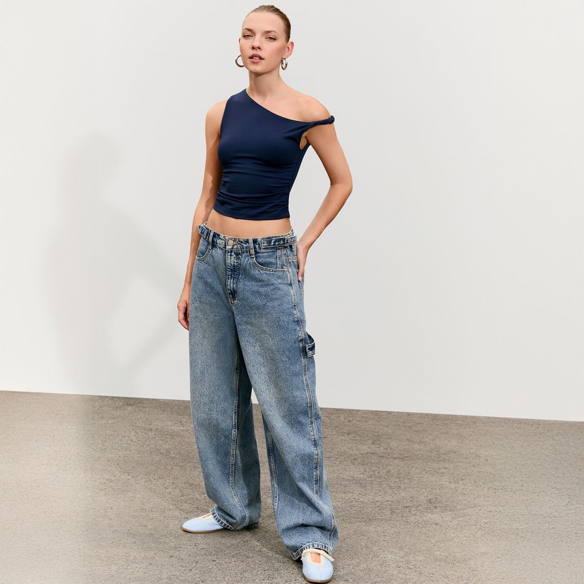 SYBILLA - Top Off Shoulder Mujer Sybilla