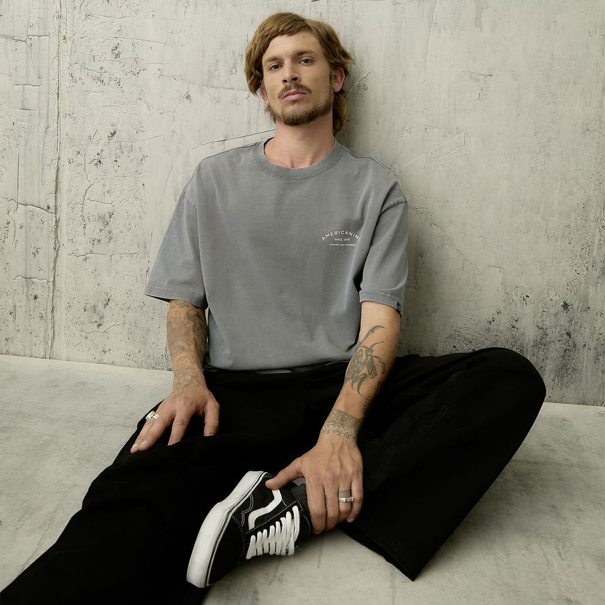 AMERICANINO - Polera Manga Corta Hombre Americanino