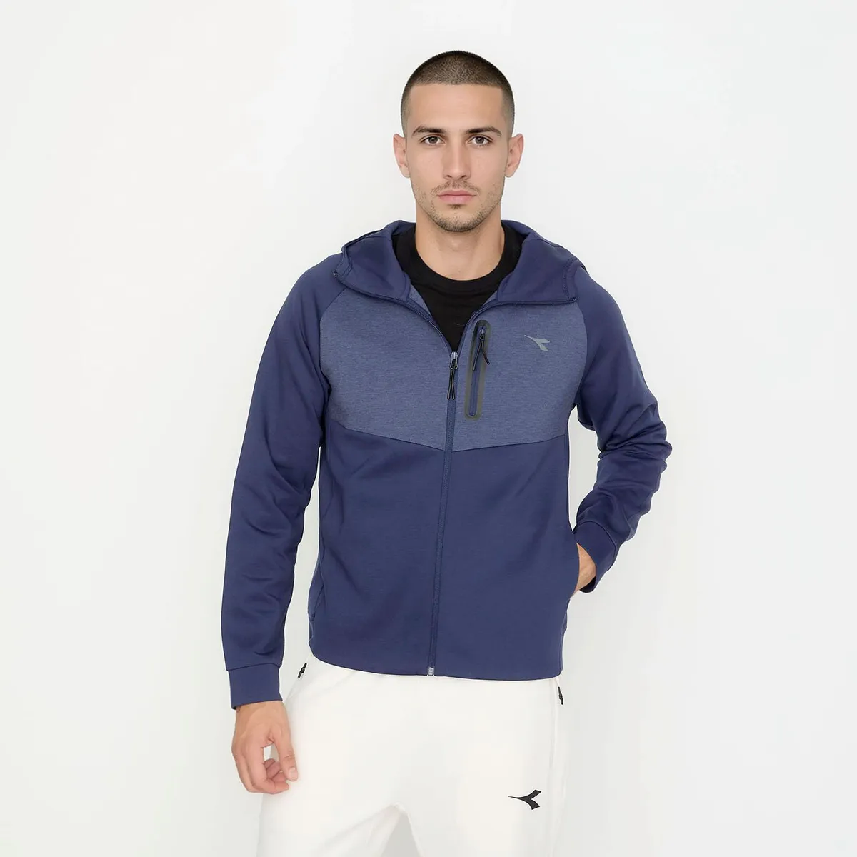 DIADORA - Polerón Deportivo Hombre Diadora
