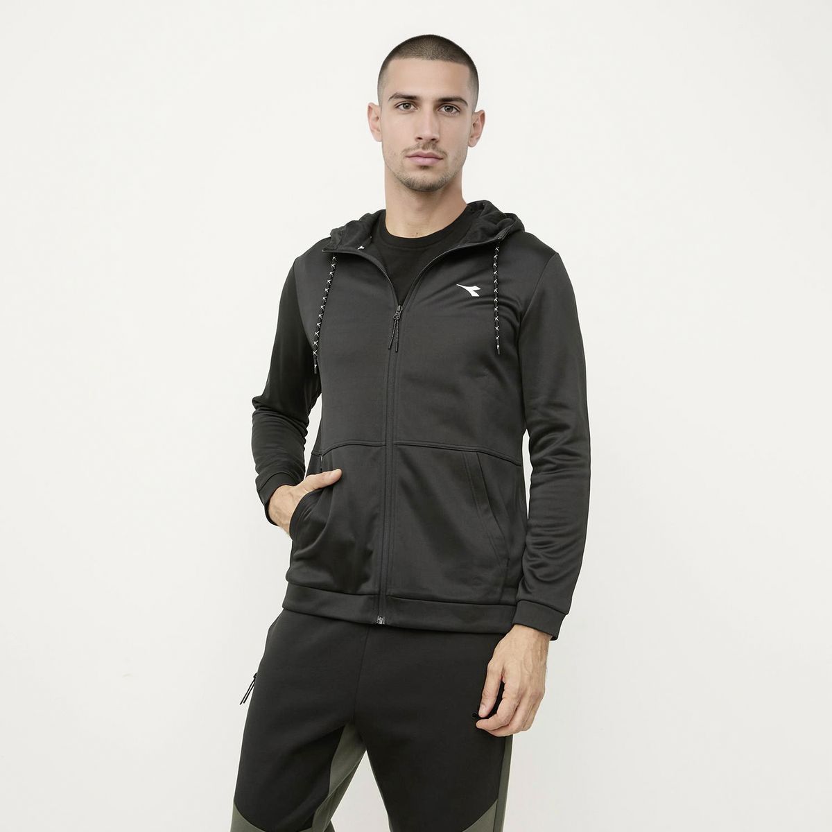 DIADORA - Polerón Deportivo Hombre Diadora